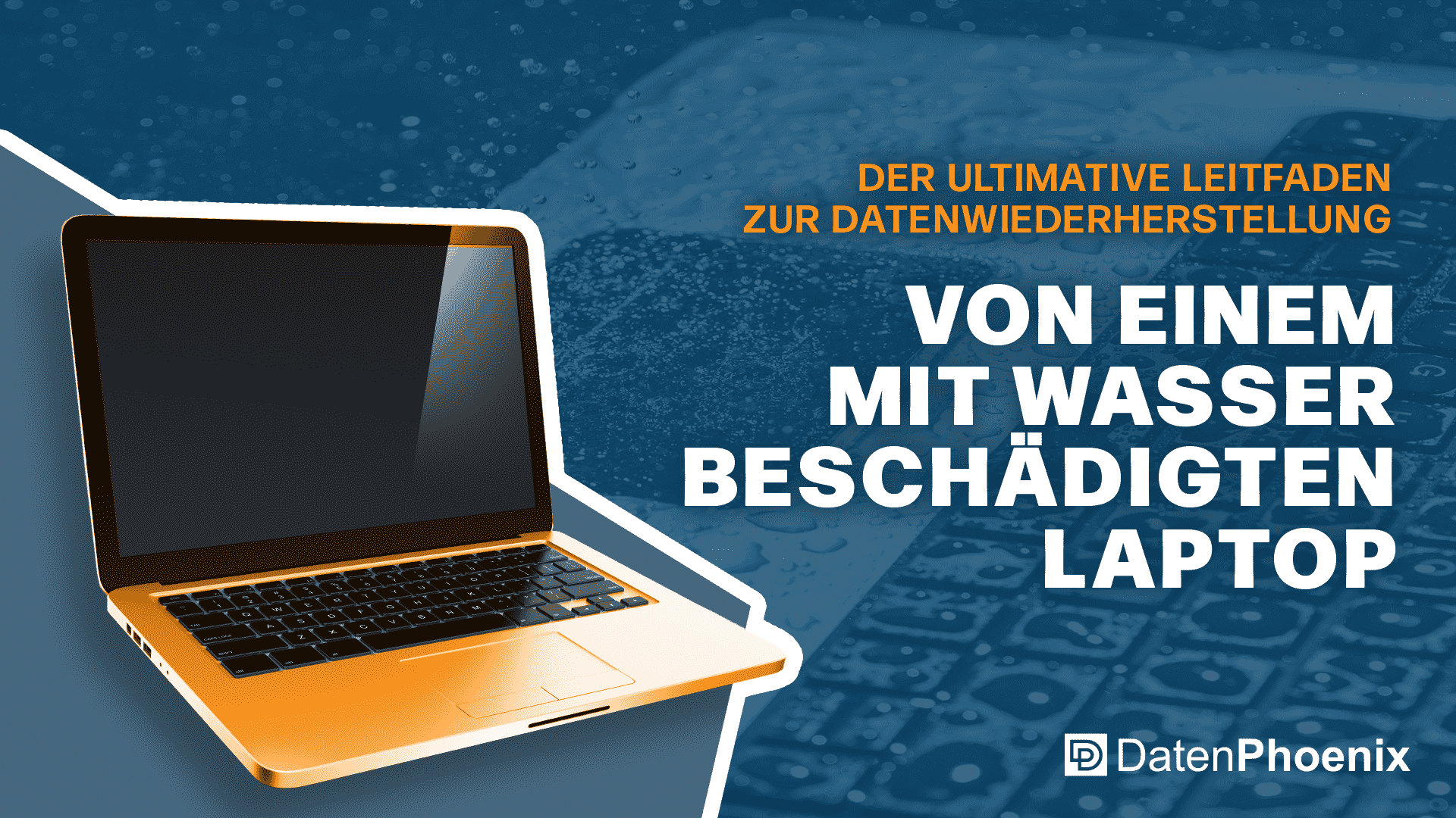 Der ultimative Leitfaden zur Datenwiederherstellung von einem mit Wasser beschädigten Laptop